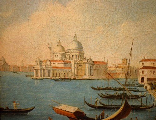 Venise, le bassin de Saint-Marc - Maître vénitien du 19e siècle - Napoléon III